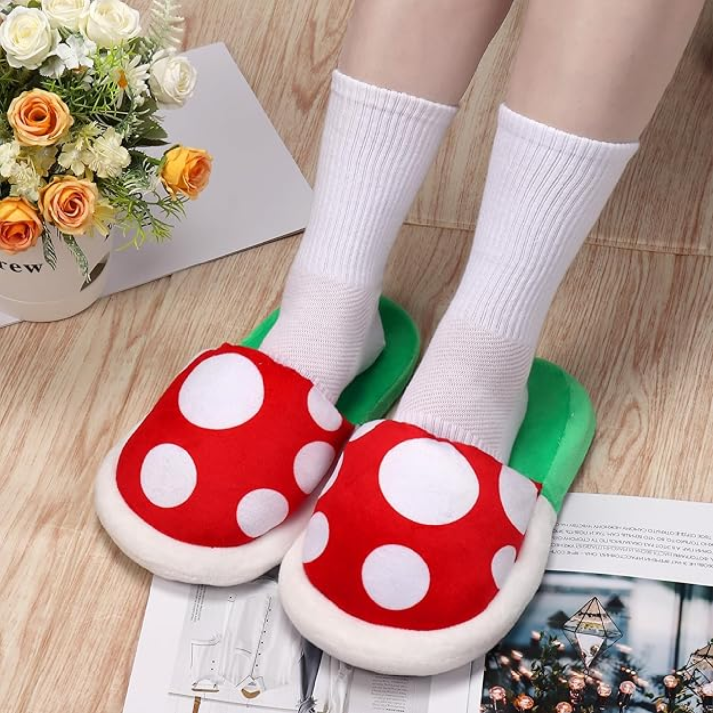 Pantuflas Planta Piraña