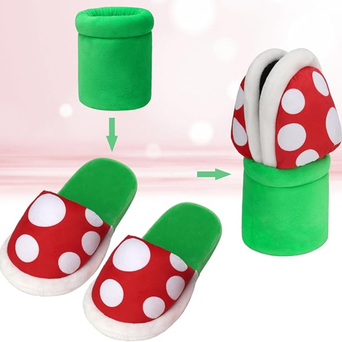 Pantuflas Planta Piraña